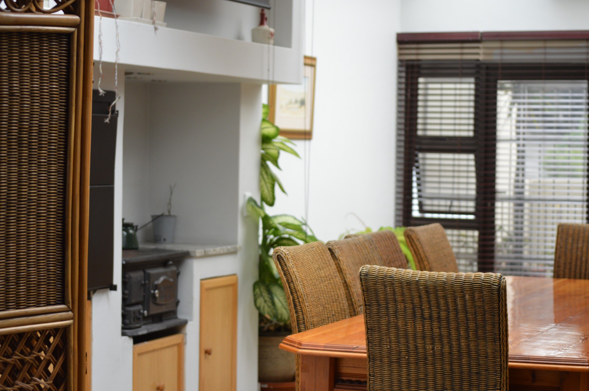 A welcoming dining area